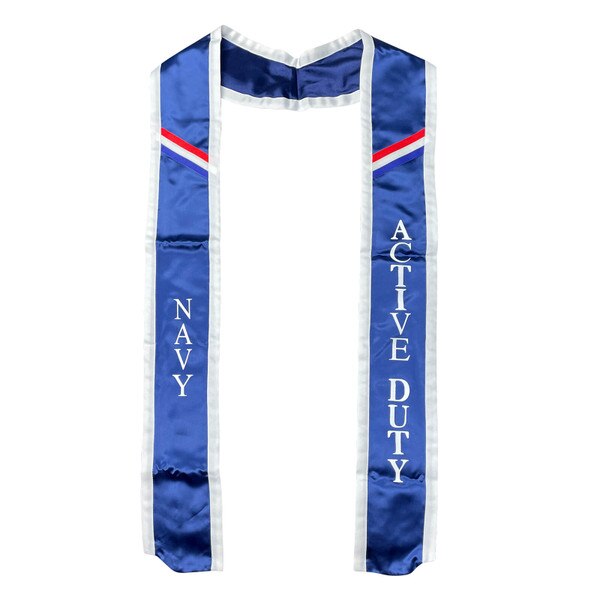 Graduation Stole - Active Duty Navy